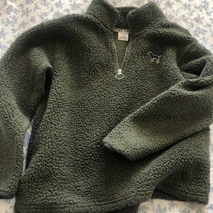 PINK Sherpa Pullover